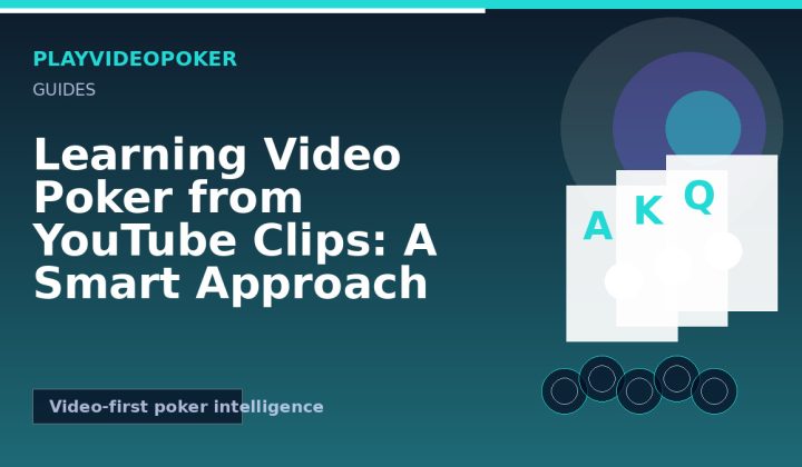 Learning Video Poker from YouTube Clips: A Smart Approach