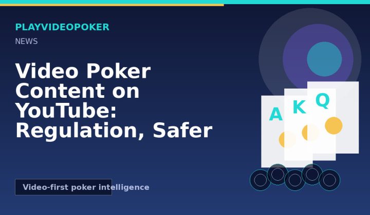 Video Poker Content on YouTube: Regulation, Safer Gambling, and Product Design